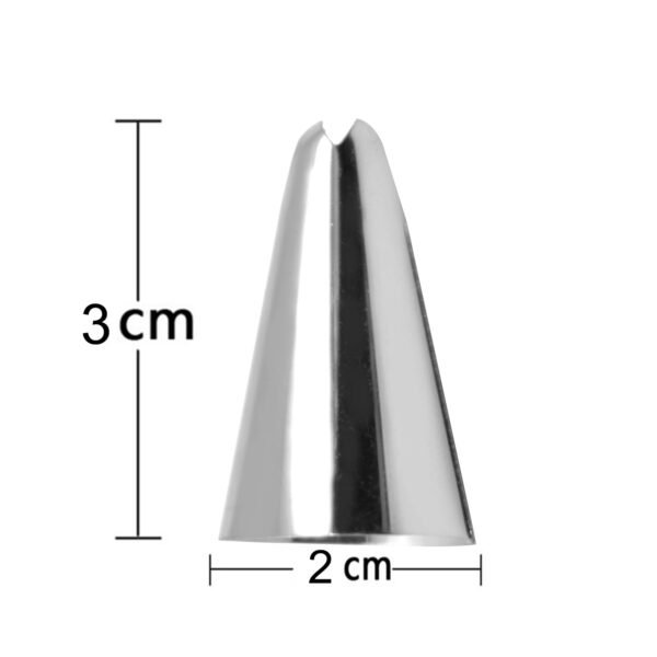 Cake Decorating Stainless Steel Nozzle (6pcs) - Image 5