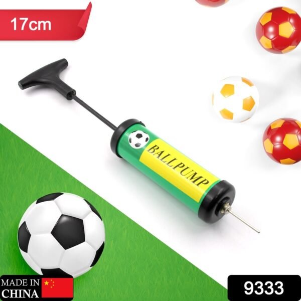 Inflator Air Ball Pump Soft Bouncing Ball Development Kids Toy, Sports Plastic Pump for Soccer, Basketball, Football, Volleyball Ball (17 Cm) - Image 2