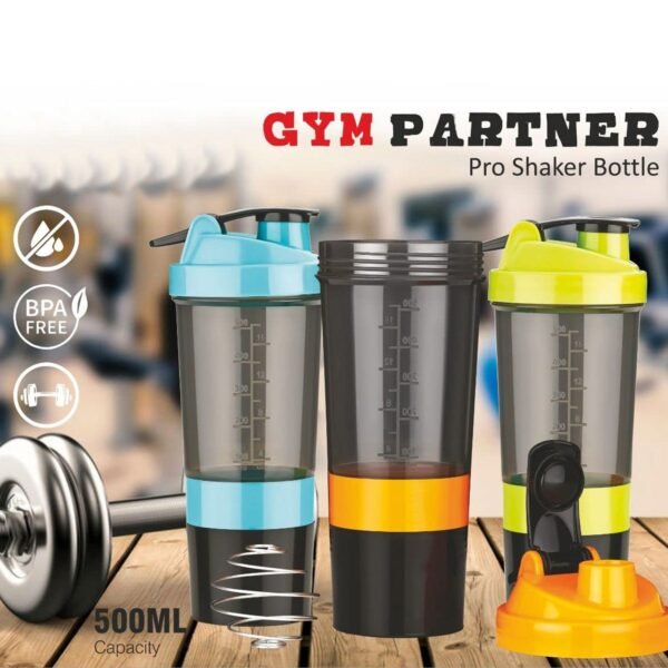 Gym Shaker Bottle & shakers for Protein Shake - Image 3