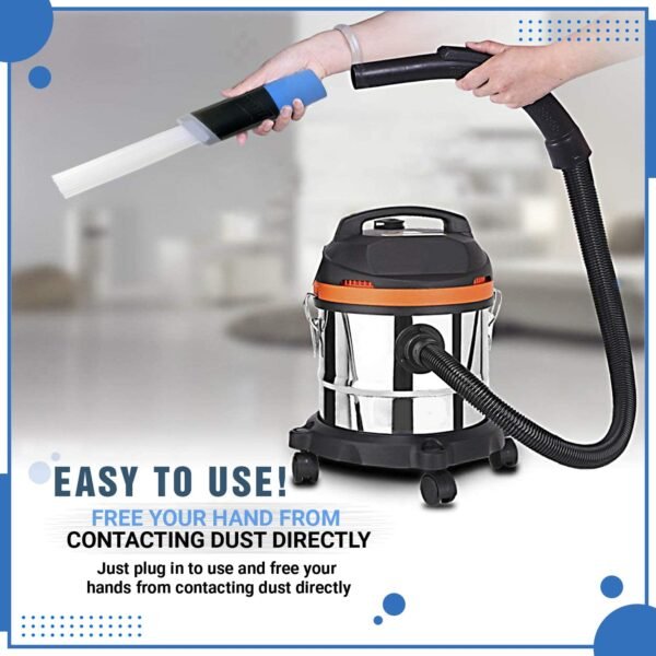 Universal Vacuum Cleaner Attachment Brush Suction Dirt Remover Sucker Flexible Small Mini Micro Tiny Tubes Straw Accessory Tool Car Home Kitchen. - Image 2