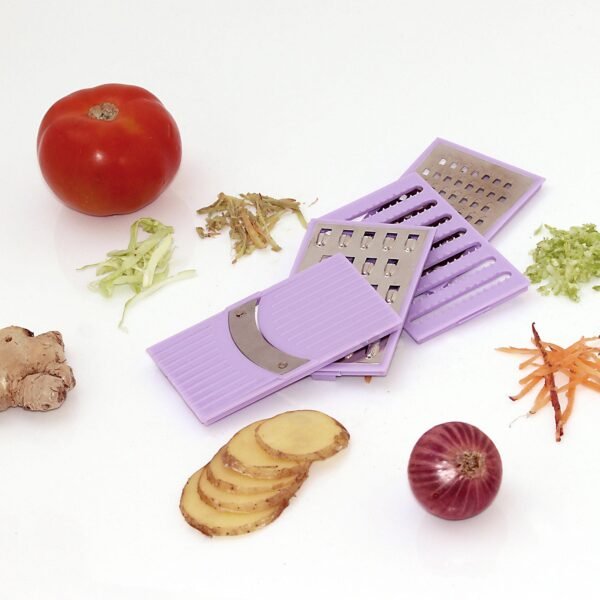 4 In 1 Plastic Vegetable And Fruit Grater And Slicer For Kitchen - Image 6