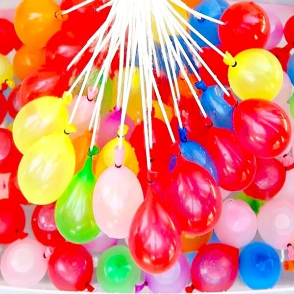 Holi Magic Water Balloons for Kids - 111 pcs (Multicolor) - Image 3