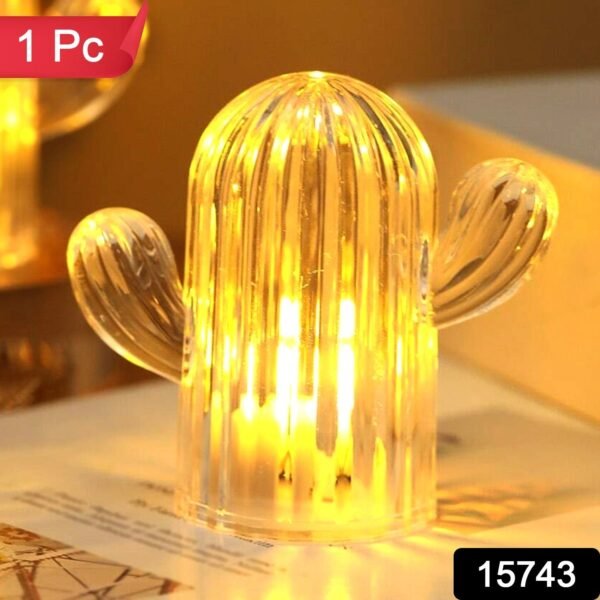 Cute Cactus LED Night Light (Cactus / 1 Pc) - Image 2