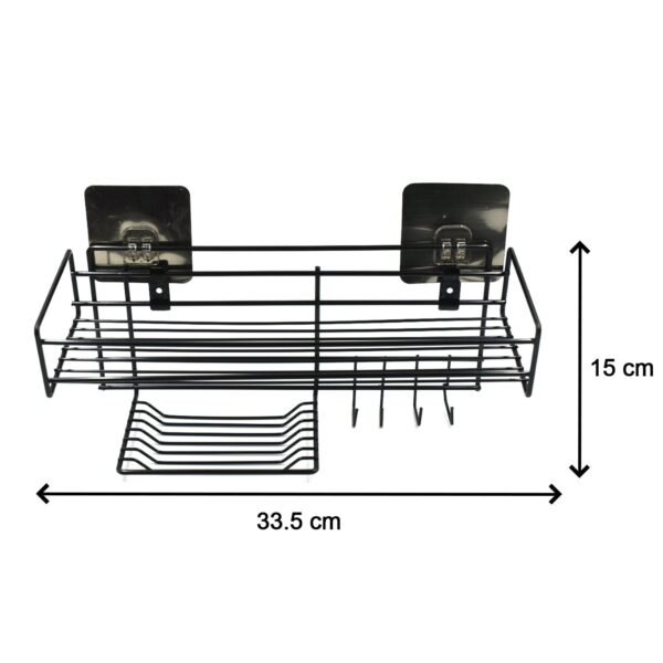 3 in 1 Shower Shelf Rack for storing and holding various household stuffs and items etc. - Image 5