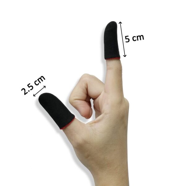 Thumb & Finger Sleeve for Mobile Game, Pubg,Cod,Freefire (1Pair only) - Image 6