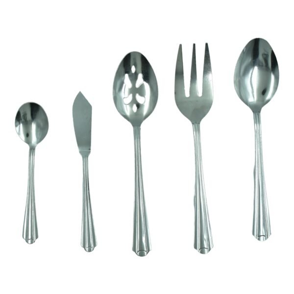 45Pc Stainless steel Flatware Set Used For Dinner, Breakfast And Lunch Purposes In All Kinds Of Places. - Image 4