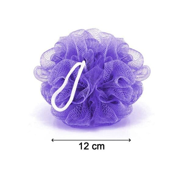 Bath Shower Loofah Sponge Pouf Body Scrubber (Pack of 6Pcs) - Image 5