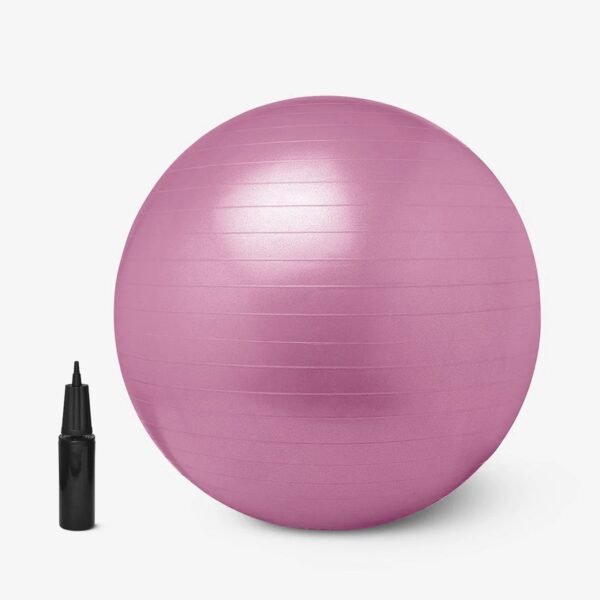 Anti Burst 65 cm Exercise Ball with Inflation Pump, Non-Slip Gym Ball, for Yoga, Pilates, Core Training Exercises at Home and Gym- Suitable for Men and Women - Image 7