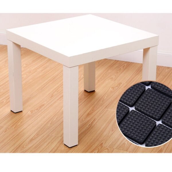 28 pc Rubber furniture Pads Self Sticking Non Slip Furniture Noise Insulation Pads - Image 4