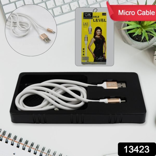 2.4A Fast Charging for android, Micro Cable (1300 mm) - Image 2