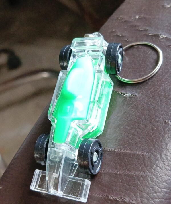 Cars Shape Keychain with On / Off Button LED Flashing Light (1 Pc) - Image 7