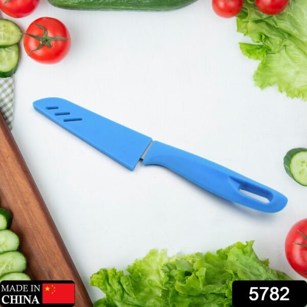 Stainless Steel Knife For Kitchen Use, Knife Set, Knife & Non-Slip Handle With Blade Cover Knife, Fruit, Vegetable,Knife Set (1 Pc) - Image 2