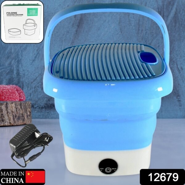 Portable Washing Machine, Mini Folding Washer and Dryer Combo, for Underwear, Socks, Baby Clothes, Travel, Camping, RV, Dorm, Apartment  - Image 2