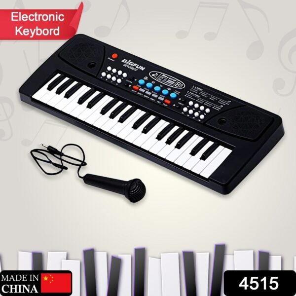 Piano Musical Keyboard With Mic 37 Music Key Keyboard For Kids Toy - Image 2