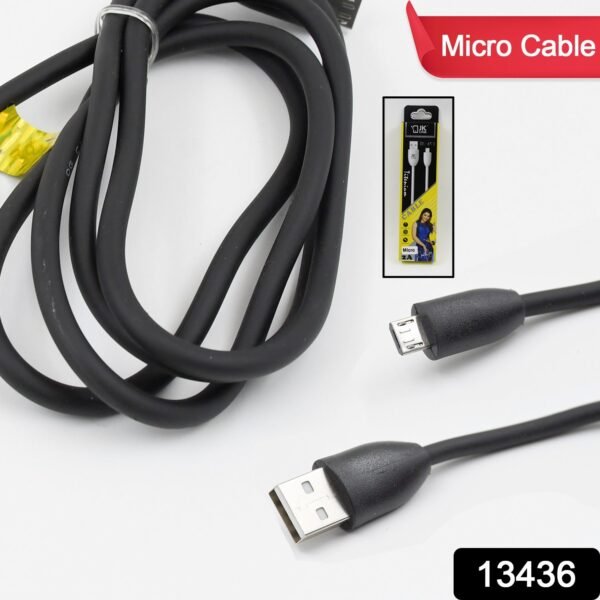 2A Fast Charging for android, Tough Long Micro Cable (1 Pc) - Image 2