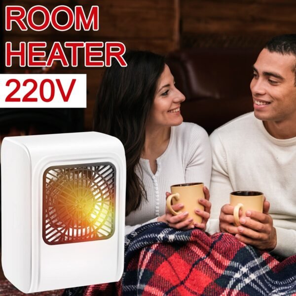 Room Heater 220V Brown Box Heater For Office & Bedroom Use Heater - Image 6