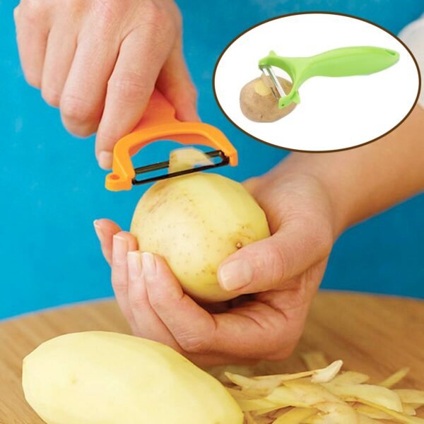 Kitchen Stainless Steel Vegetable and Fruit Peeler - Image 4